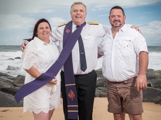 Wedding ceremony by Dr. Gerrit Rademeyer in Kareedouw