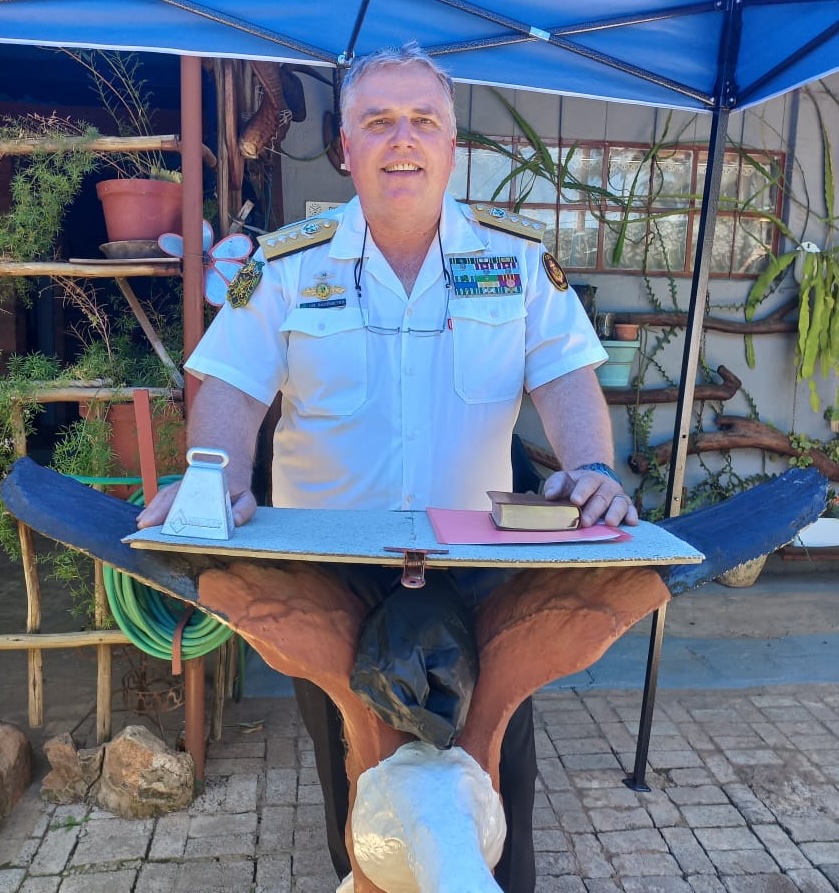 Wedding ceremony by Dr. Gerrit Rademeyer in Kareedouw